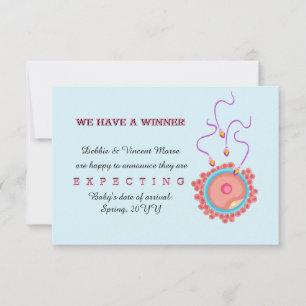 Nous avons une Faire-part de grossesse gagnante