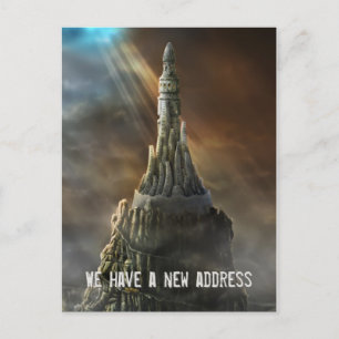 Nous avons une nouvelle adresse - invitation de