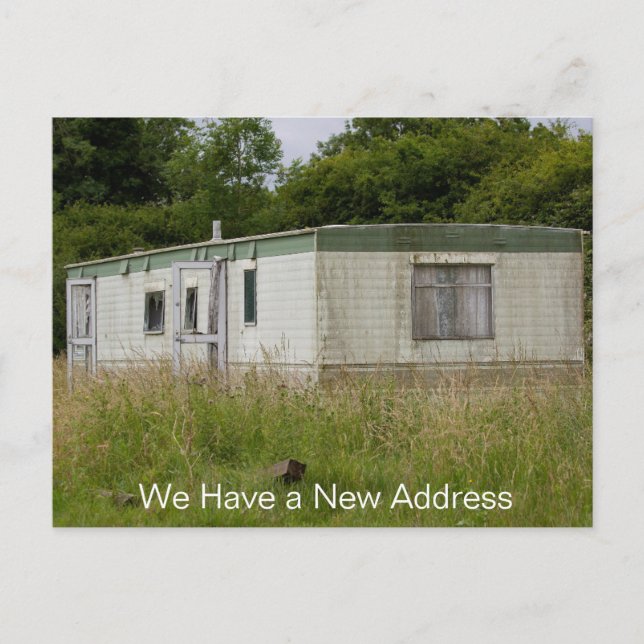 Nous avons une nouvelle carte postale d'adresse (Devant)