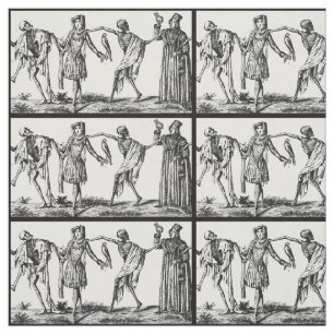 "Nous dansons avec le tissu de peste noire de la