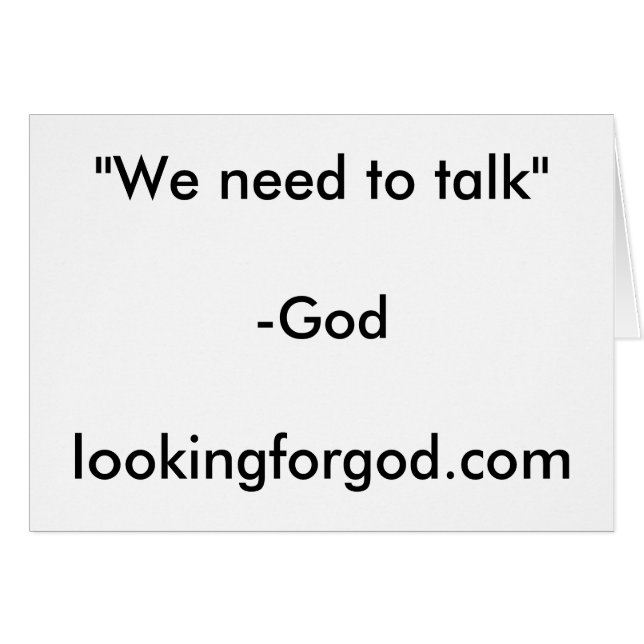 Nous devons parler (Devant horizontal)