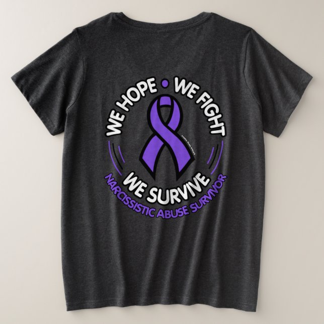 Nous Espérons Que Nous Combattrons Nous Survivons. (Design dos)