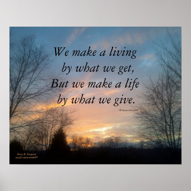 NOUS FABRIQUONS UN POSTER WINSTON CHURCHILL VIVANT (Devant)