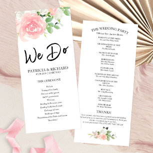 Nous faisons des roses roses blush florales progra