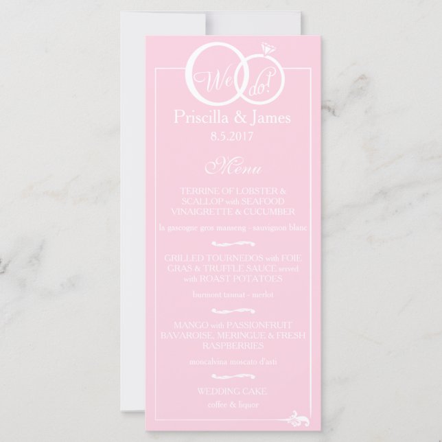 Nous faisons Mariage (Devant)