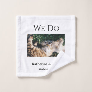 Nous faisons mariage fiançailles nom animal photo