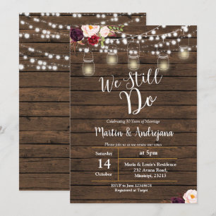 Nous faisons toujours la carte d'invitation pour l