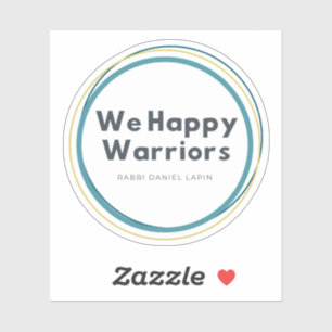 Nous Happy Warriors Sticker