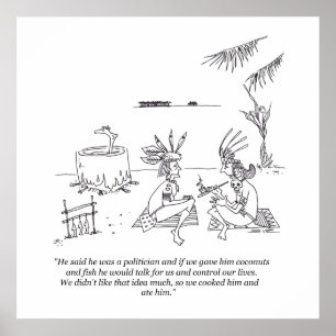 Nous l'avons mangé affiche matte