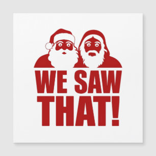 NOUS L'AVONS VU ! Père Noël et Jésus observent tou