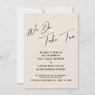 Nous Le Faisons, Prenez Deux : Carte Mariage Retar