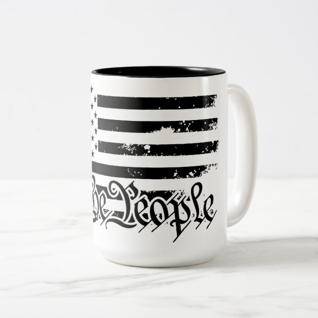 Nous le peuple café Mug (Devant droit)