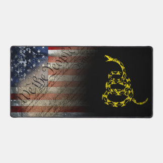 Nous le peuple Drapeau américain et serpent