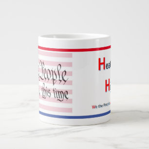 Nous, le peuple Jumbo Mug - le troupeau de Heather