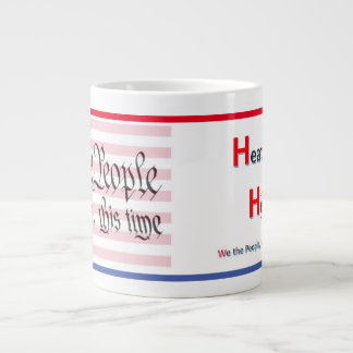 Nous, le peuple Jumbo Mug - le troupeau de Heather