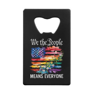 Nous Le Peuple Signifie Tout Le Monde Arc-en-ciel