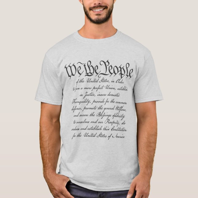 Nous le T-shirt du peuple (Devant)