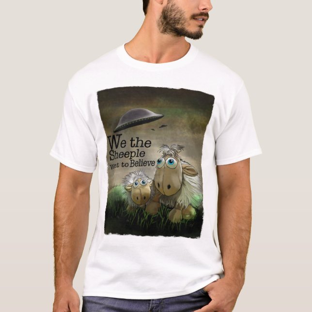 Nous le T-shirt Sheeple (Devant)