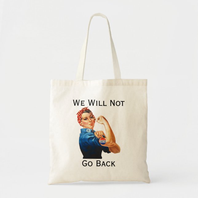 Nous Ne Retournerons Pas Sac fourre-tout (Devant)