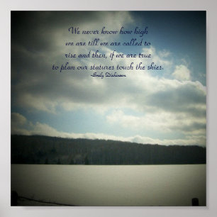 Nous ne savons jamais haute nous… affiche de