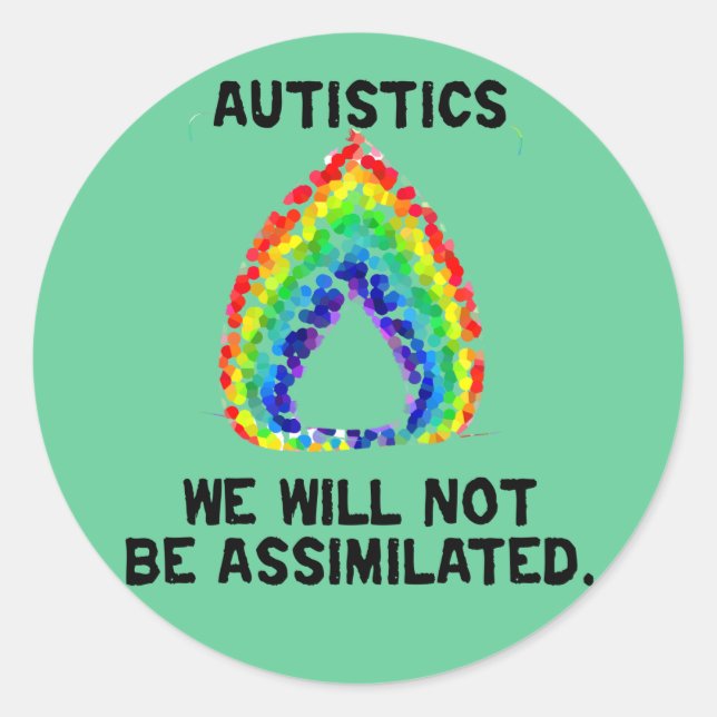 Nous Ne Serons Pas Assimilés Stickers (Devant)