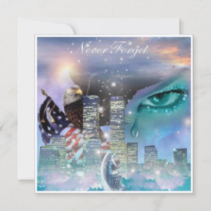 Nous n'oublierons jamais en mémoire de la carte de