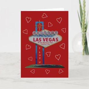 Nous nous sommes mariés avec la carte VEGAS Valent