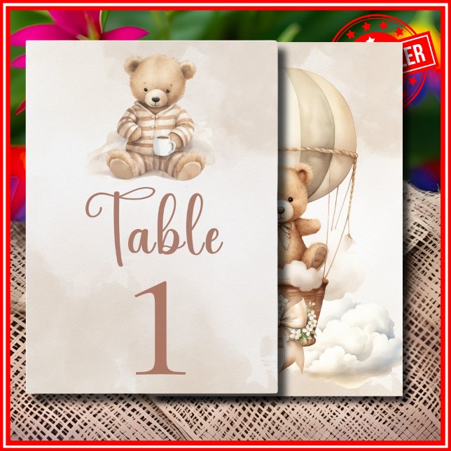 Nous pouvons à peine attendre les numéros de table (Créateur téléchargé)