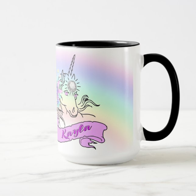 Nous pouvons ajouter votre nom Ringer Mug (Droite)