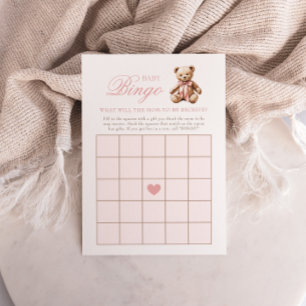 Nous Pouvons Attendre Baby shower Bingo Jeu