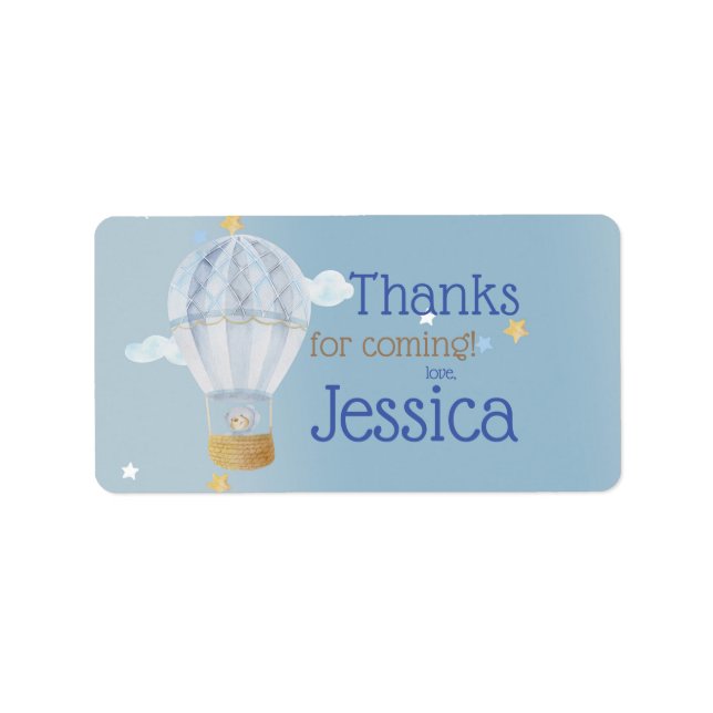 Nous pouvons attendre Merci Sticker (Devant)