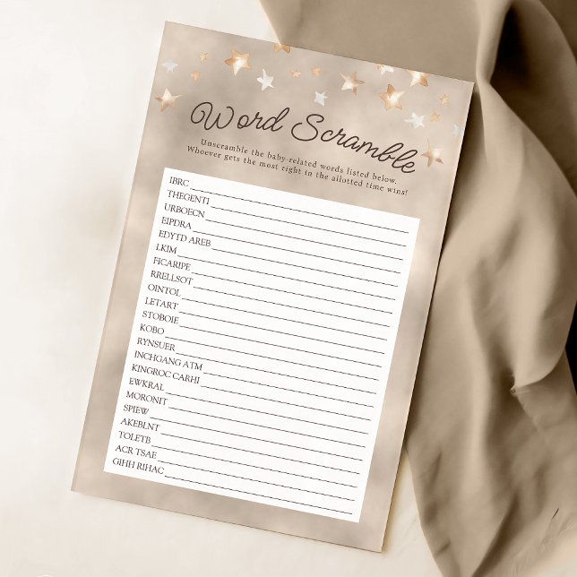 Nous Pouvons Attendre Neutre Mot Jeu Scramble (Créateur téléchargé)