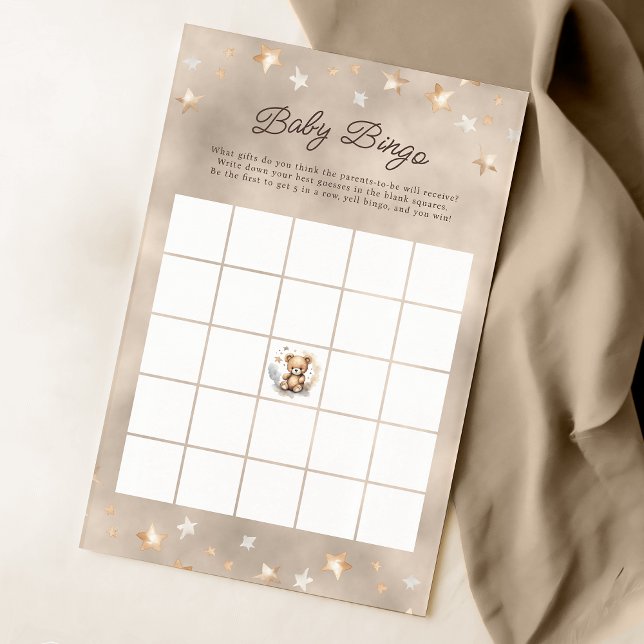 Nous Pouvons Attendre Sexe Neutre Bingo Bingo Jeu (Créateur téléchargé)