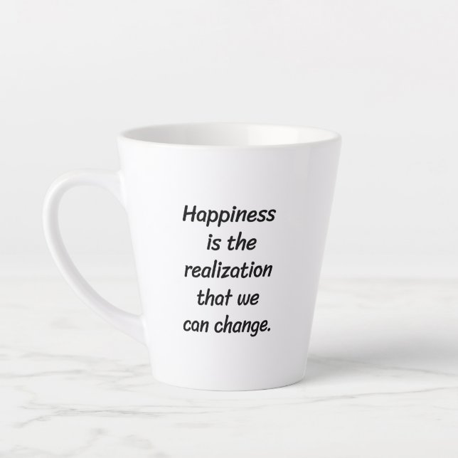 Nous Pouvons Changer Latte Mug (Gauche)