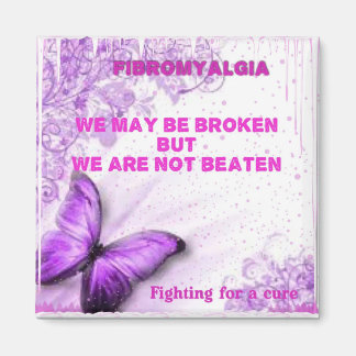 Nous pouvons être battus, mais pas cassé aimant