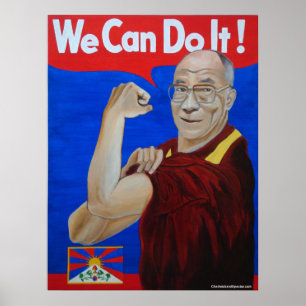 Nous pouvons le faire ! - Affiche de Dalai Lama