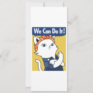 Nous Pouvons Le Faire ! Chat blanc Rosie le Rivete