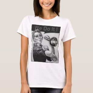 Nous pouvons le faire Kettlebell T-shirt B&W