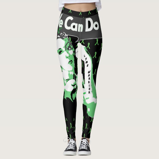 Nous pouvons le faire Leggings de sensibilisation  (Devant)