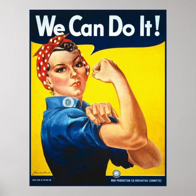 Nous Pouvons Le Faire ! Poster de Rosie Riveter Im (Devant)