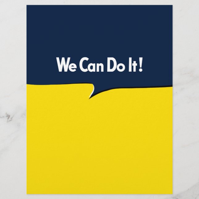 Nous pouvons le faire Rosie (Devant)