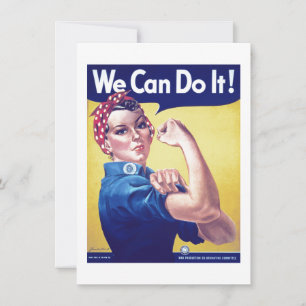 Nous pouvons le faire Rosie la carte Riveter Unite