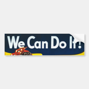 Nous Pouvons Le Faire Sticker Bumper