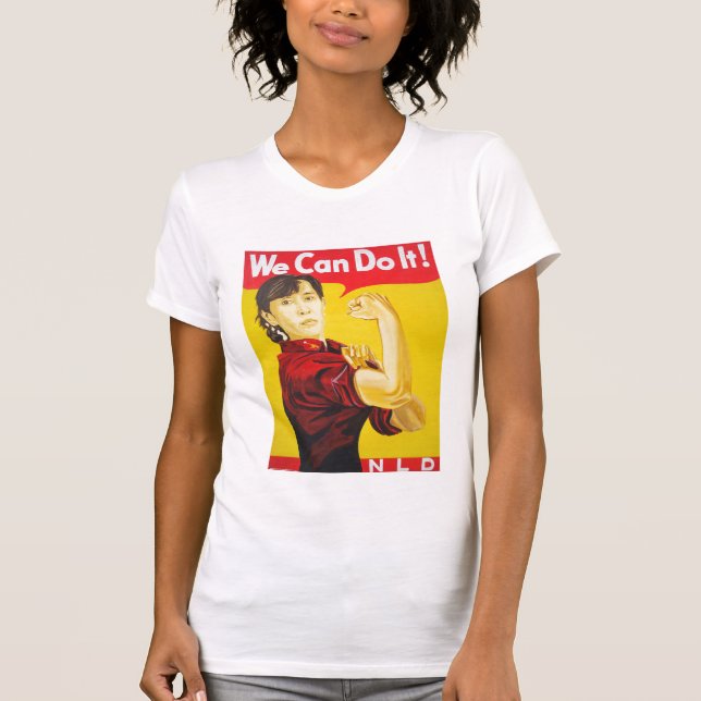 Nous pouvons le faire ! - T-shirt d'ANG San Suu (Devant)