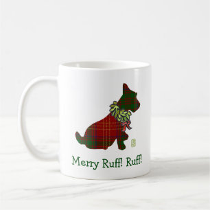 Nous Scottie Chien Merry Ruff ! Ruff ! Mug 11 oz