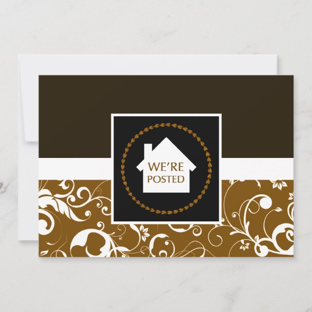 nous sommes affichés faire-part (Devant)