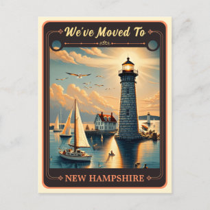 Nous sommes allés au New Hampshire   Carte postale
