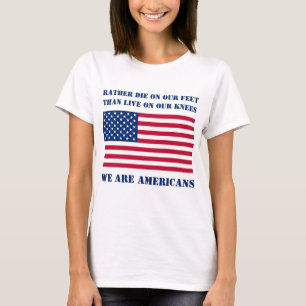 Nous sommes Américains (légers) T-shirts