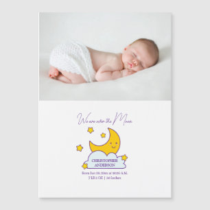 Nous sommes au-dessus de la lune Baby Photo Faire-