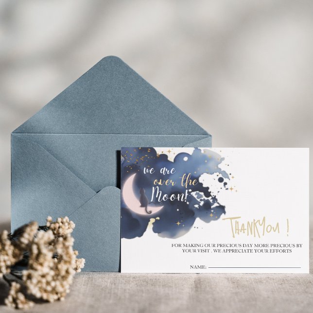 Nous sommes au-dessus de la lune bébé lune douche  (Créateur téléchargé)